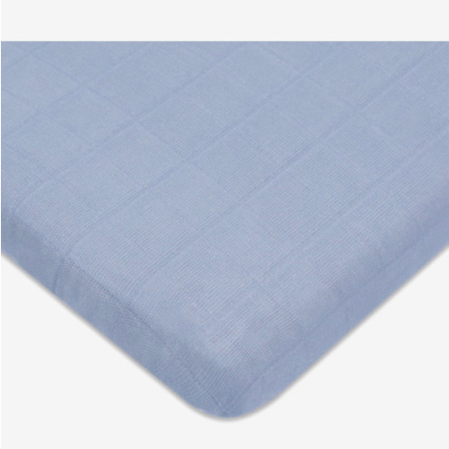 Babyletto All-Stages Midi Crib Sheet in GOTS Certified Organic Muslin Cotton