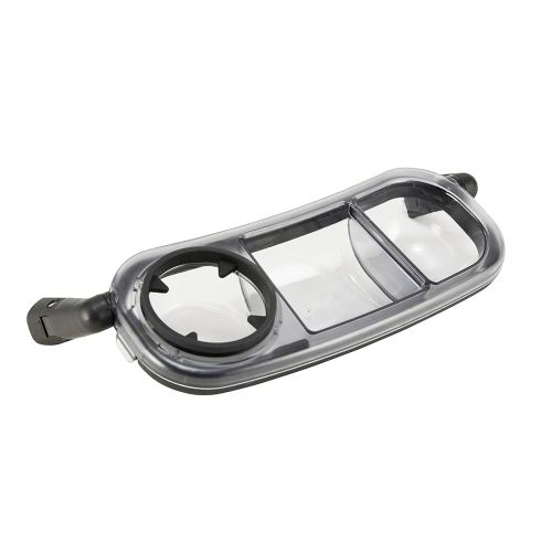 Snack Tray Fits for UPPAbaby Vista V3/Vista V2/Vista/Cruz/Cruz V2/ RumbleSeat/RumbleSeat V2, Updated Snack Tray with Two Snack Compartments & Cup Holder, Quick Attachment, Stroller Accessories
