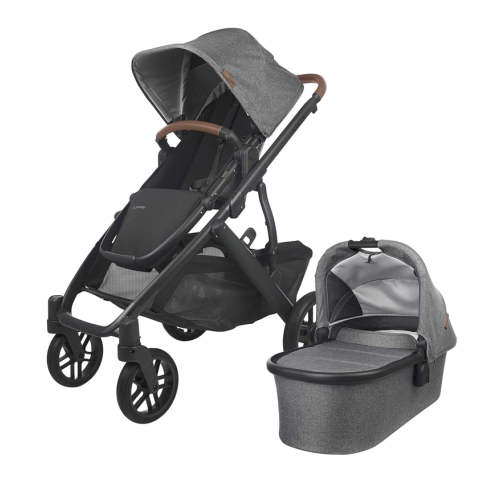 UPPAbaby VISTA V2 Stroller, 2024, Greyson (Charcoal Melange)