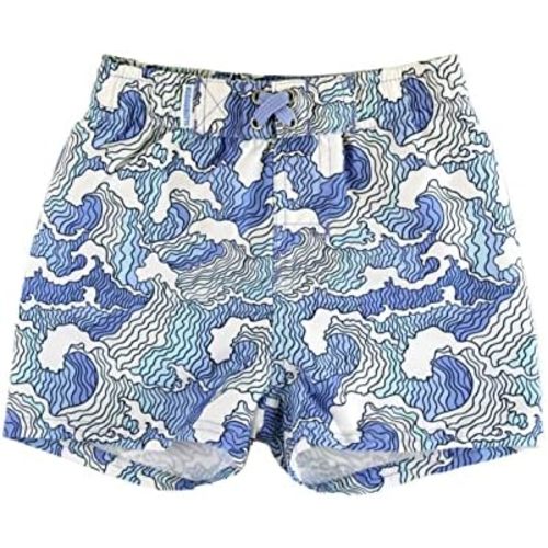 RUGGEDBUTTS Boys UPF50+ Sun Protection Fruits & Florals Swim Trunks