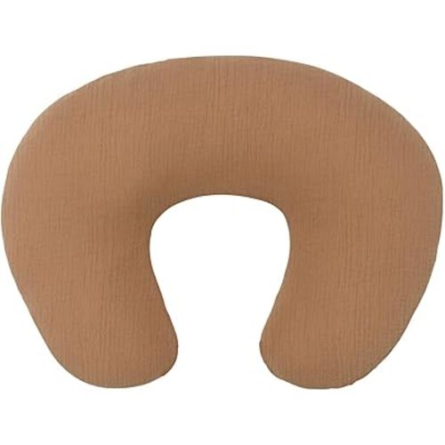 FUNUPUP Muslin Nursing Pillow Cover Compatible with Boppy Nursing Pillow, Soft Baby Nursing Covers for Breastfeeding Pillows for Boys Girls, Brown