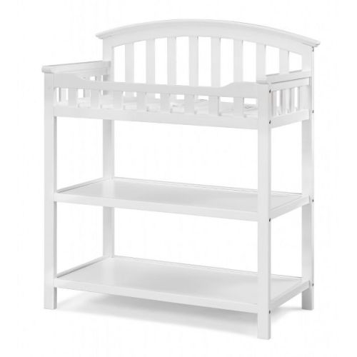 Graco Changing Table With Water-resistant Changing Pad - White