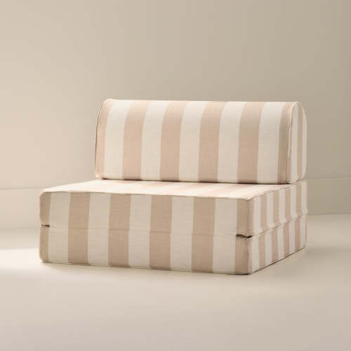 Striped Light Beige Play Couch | House of Noa