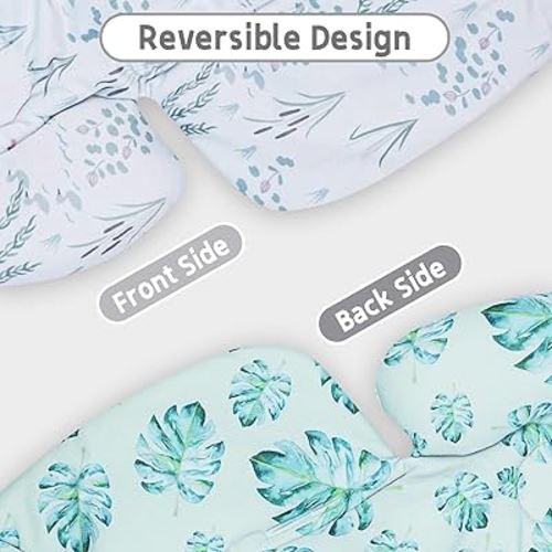 Mamaroo Newborn Insert and 3Pcs Mamaroo Replacement Toy Balls, Breathable Reversible Mamaroo Infant Insert Compatible with 4moms Mamaroo & RockaRoo, Head & Body Support, Machine Washable