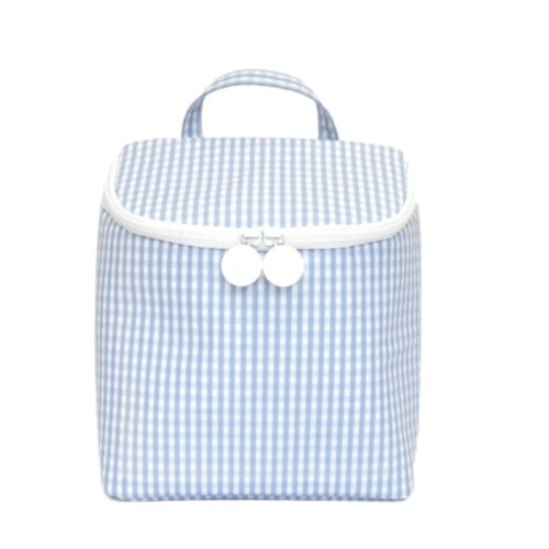 Take Away Insulated Bag, Gingham Mist