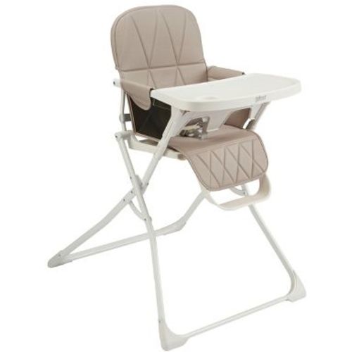 Primo PopUp Folding High Chair - Taupe