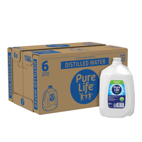 Pure Life Distilled Water | 1 Gallon Jug, 6 pack | ReadyRefresh
