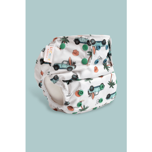 LKC+Me One-Size Pocket Diaper with Athletic Wicking Jersey - AWJ - Kai