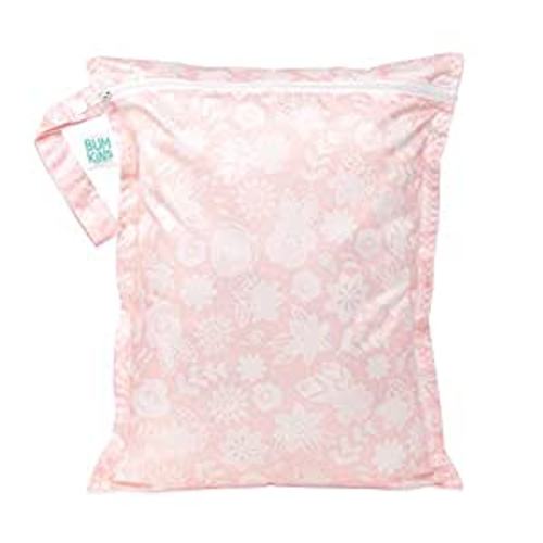 Amazon.com : Bumkins Waterproof Wet Bag for Baby, Travel, Swim Suit, Cloth Diapers, Pump Parts, Pool, Gym Clothes, Toiletry, Strap to Stroller, Daycare, Zipper Reusable Bag, Wetdry Packing Pouch, Lace Pink : Baby