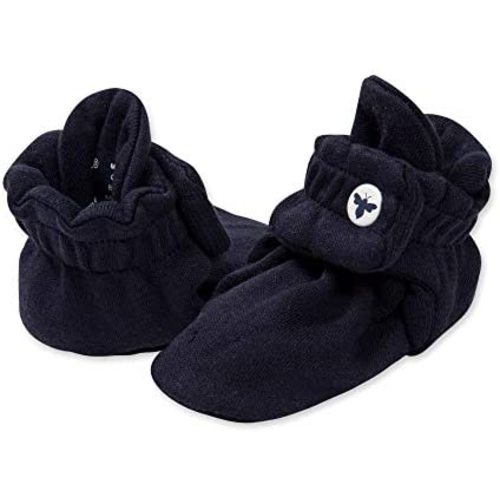 Burt's Bees Baby Booties, Organic Cotton Adjustable Infant Sock