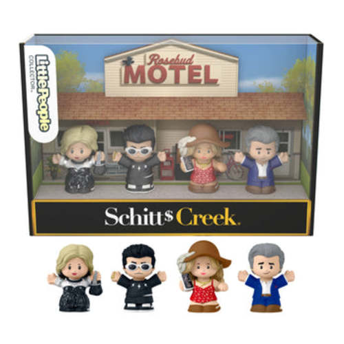Little People Collector Schitt's Creek Special Edition Set in A Display Gift Box, 4 Figures