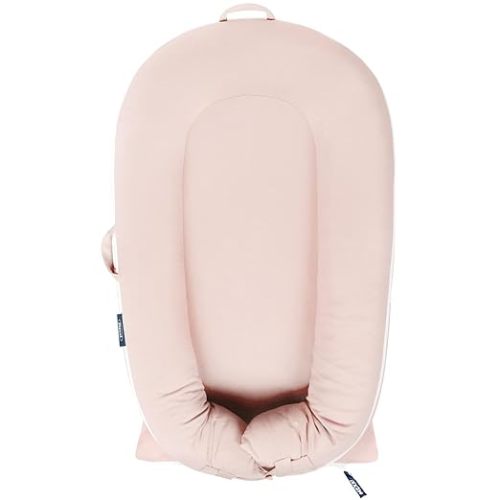 Organic Replacement Cover | Premium Quality Spare Cover 100% Organic Cotton | Hypoallergenic | [Fits Dockatot Deluxe + Docks] (Cover Only) (Baby Pink)