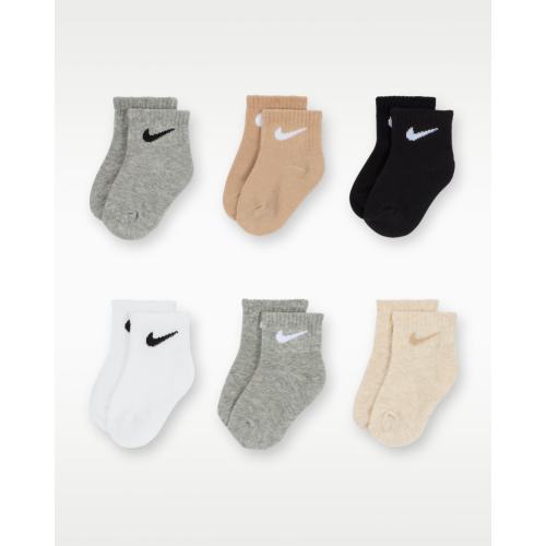 Nike Swoosh Baby/Toddler Ankle Socks (6 Pairs). Nike.com
