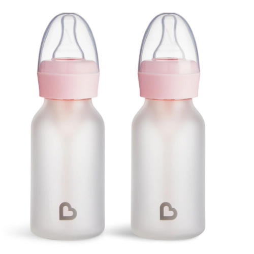 Bond® Silicone Glass Bottle 4oz or 8oz, 2pk | Munchkin