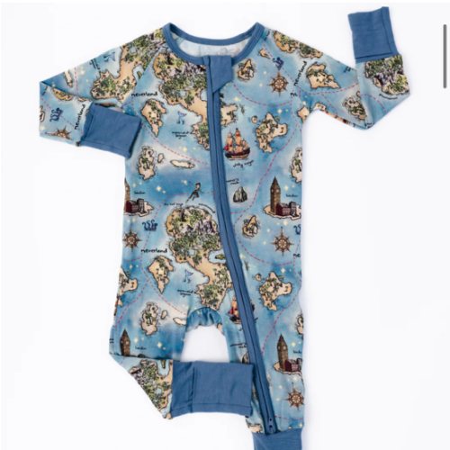 Neverland Map Bamboo Sleeper