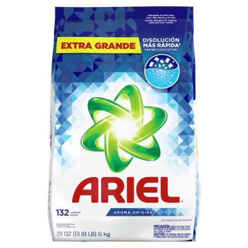 Ariel Powder Laundry Detergent, Original Scent, 211 Ounces, 42 Loads