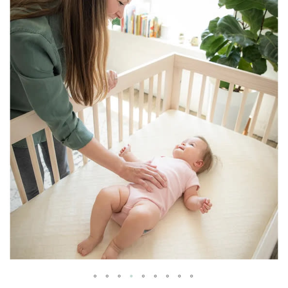 Organic Breathable Ultra Baby Crib Mattress (2-Stage)