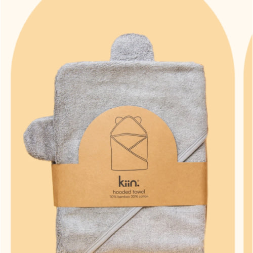 Dusky Blue Hooded Towel – Kiin ®