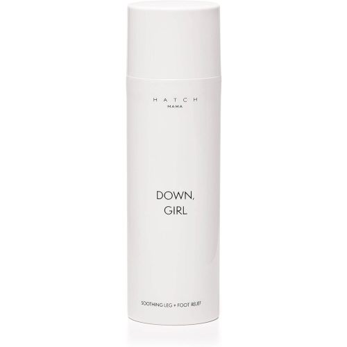 HATCH Down, Girl Cooling Leg + Foot Cream - Maternity Skin Care for Swollen Limbs - Ginger + Mint Cooling Cream for Feet - Gel-Based Soothing Foot Cream - Pregnancy Skin Care - 5oz