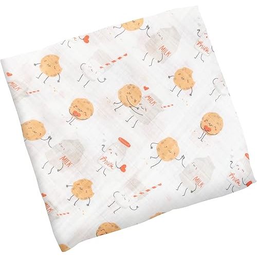 Stephen Joseph, Muslin Swaddle Blanket for Baby Girls and Boys, Newborn Receiving Blanket for Swaddling, 100% Cotton Baby Swaddle Wrap, Receiving Swaddle Wrap, 47 x 47 inches