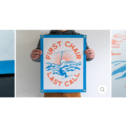 First Chair Last Call Felt Banner