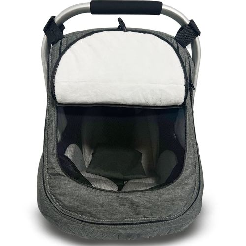 Car Seat Covers for Babies, Winter Fleece Covers Baby Car Seat Cover for Newborn Boy Girl,Universal Canopies Covers for Infants Carseat Cover Waterproof Protection Baby Covers Warm and Cozy
