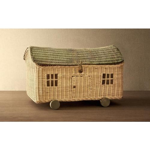 CHILDREN’S LARGE HOUSE BASKET - BASKETS AND STORAGE - KIDS | Zara Home United States of America