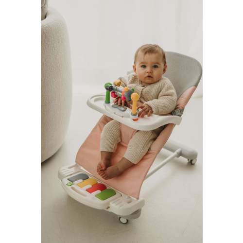 Cuddobaby 4-In-1 Baby Bouncer Fun | Pink