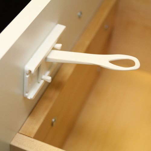 Qdos Surecatch Lower Drawer Adhesive Latches (6 Pack)