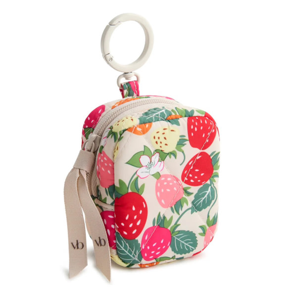 Outlet Large Essential Earbud Bag Charm | Vera Bradley – Vera Bradley Outlet Store