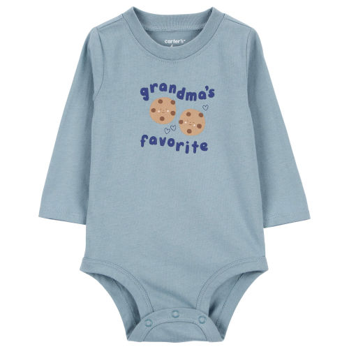 Baby Grandma's Favorite Long-Sleeve Bodysuit