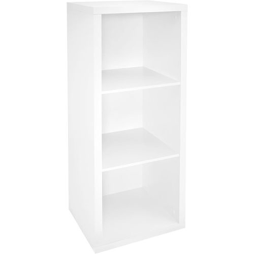 ClosetMaid 1107 Decorative 3-Cube Storage Organizer, White