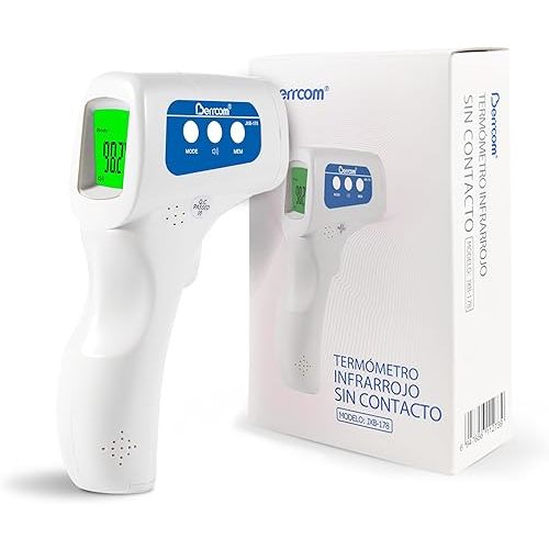 Berrcom Non Contact Infrared Forehead Thermometer JXB-178 Baby Fever Check Thermometer 3 in 1 Contactless for Kids Infant Adult (Batteries Not Included)