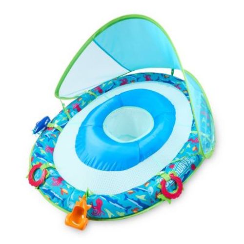 Swimways Sun Canopy Spring Float with Hyper-Flate Valve - Splash N Play