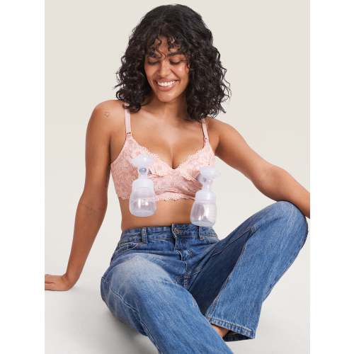 Cotton Lining Hands Free Pumping Bra