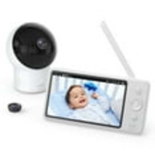 eufy Security Spaceview Video Baby Monitor E110 with Camera and Audio, Night Vision, 2 Way Audio, 5" Display, 110° Wide-Angle Lens Included