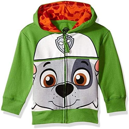 PAW Patrol Boys' Toddler Character Big Face Zip-up Hoodies