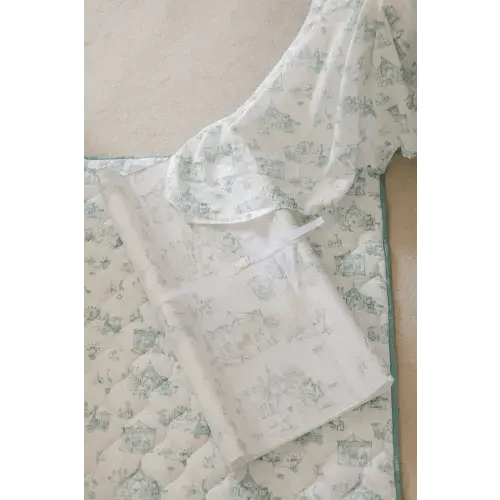 Circus Toile Wipeable Contour Change Pad