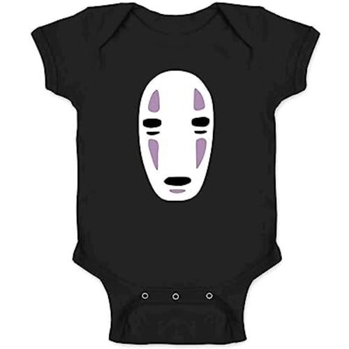 Pop Threads No Face Kaonashi Nerd Apparel Geek Baby Toddler Kids Girl Boy T-Shirt