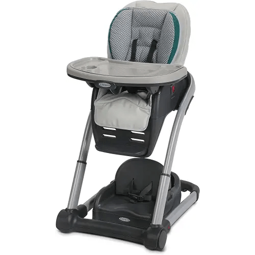 Graco Blossom 6 in 1 Convertible High Chair, Sapphire