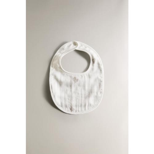 CHILDREN'S ELEPHANT MUSLIN BIB