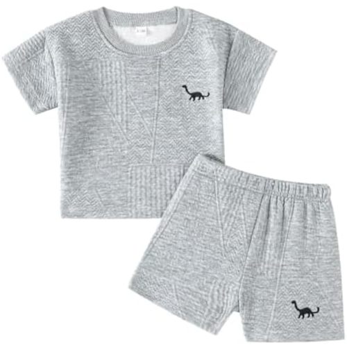Rosibel Baby Boy Clothes Toddler Boys Outfits Summer Clothing Set for 6M-3Y