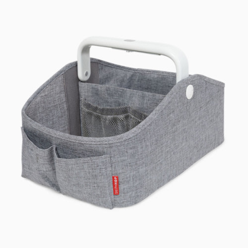 Light-Up Diaper Caddy - Grey Melange