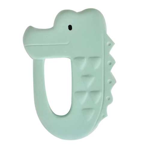 Crocodile Natural Organic Rubber Teether