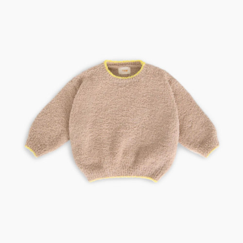 7AM Enfant Sweater - Pecan, 9-12 M