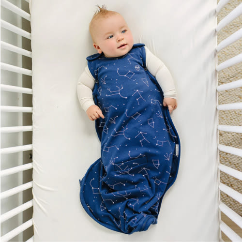 4 Season® Ultimate Baby Sleep Bag, Merino Wool & Organic Cotton, Night Sky™