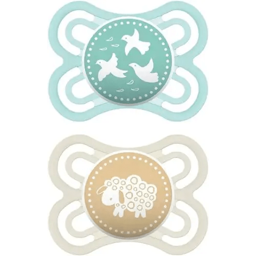 MAM Perfect Baby Pacifier, Patented Nipple, Developed with Pediatric Dentists & Orthodontists, Unisex