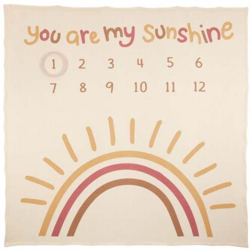 Cream Baby Cream Sunshine Milestone Blanket | Carter’s Oshkosh Canada