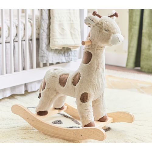 Giraffe Plush Nursery Rocker