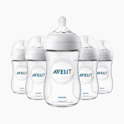 Philips Avent Natural Bottle (Polypropylene) - 9 oz, 5